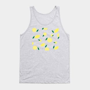 Lemon Party - Blue Tank Top